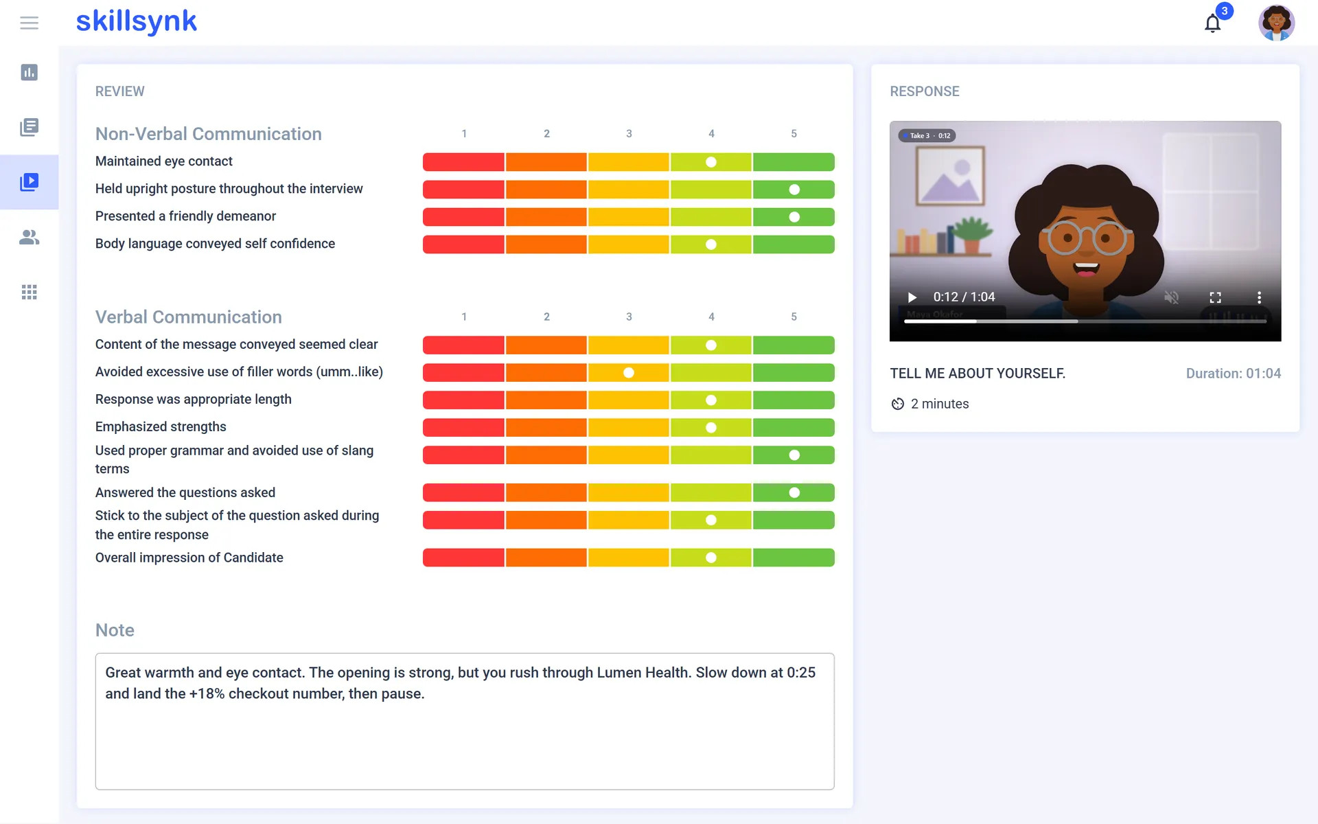 SkillSynk | Async Video Interview Platform screenshot
